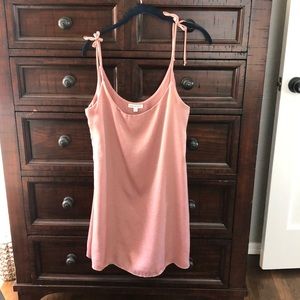Pink Socialite Slip Dress Size S